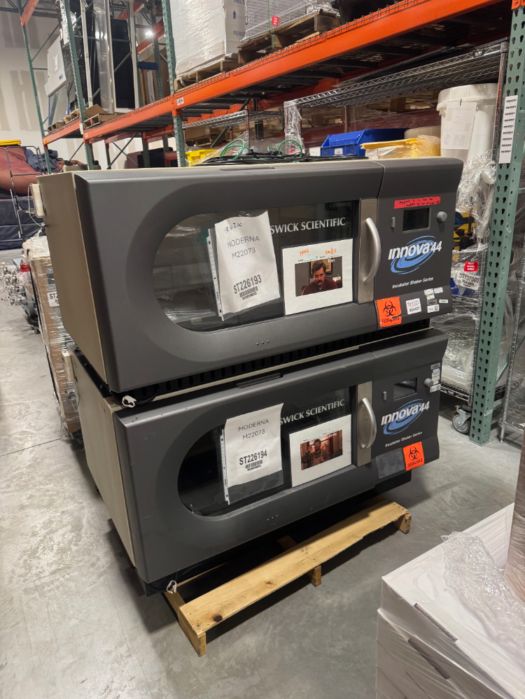 Image of New Brunswick Scientific Innova 44 DOuble Stack Incubator Shaker